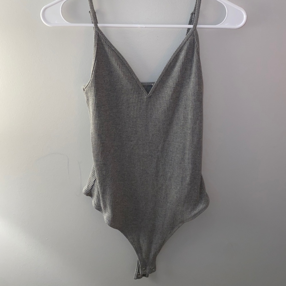 Grey bodysuit